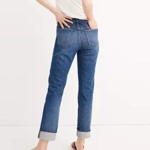 Madewell High-Rise Slim Boy Jean
